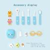 imageBDUCK BABY Baby Toys Kids Doctors Play Set Dentist Kit for Toddlers 35 4 in 1 Medical Station Set with Mobile Cart and Suitcase Pretend Play Toys Gift for 3 Year Old Boys and Girls