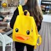 imageBDuck Kids Backpack for Boys Girls Preschool Bookbags 3D Cartoon Yellow Duck Daycare Toddler BagsDuckbill