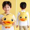 imageBDuck Kids Backpack for Boys Girls Preschool Bookbags 3D Cartoon Yellow Duck Daycare Toddler BagsDuckling