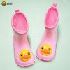 imageBDuck Kids Rain Boots for Boys Girls Waterproof Toddler Cartoon Garden BootsPink