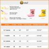imageBDuck Kids Rubber Rain Boots Toddler Shoes Cute Cartoon Dinosaur Waterproof Boots for Boys GirlsPink