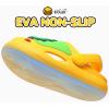 imageBDuck Little Kids Toddler Clogs Garden Shoes Boys Girls Cartoon Dinosaur Slides NonSlip Pool SandalsD Yellow