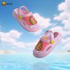 imageBDuck Little Kids Toddler Clogs Garden Shoes Boys Girls Cartoon Dinosaur Slides NonSlip Pool SandalsPink
