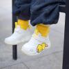 imageBDuck Toddler Shoes for Girl and Boy Comfortable ampamp Fashionable Kids Shoe Toddler Tennis Shoes Toddler Sneakers for ToddlerLittle KidOffwhite