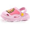 imageBDuck Little Kids Toddler Clogs Garden Shoes Boys Girls Cartoon Dinosaur Slides NonSlip Pool SandalsPink