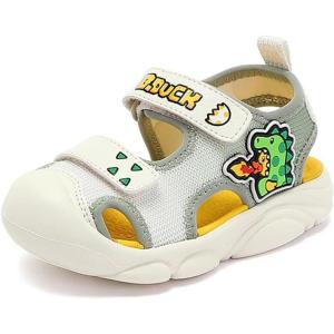 imageBDUCK BABY BDuck Toddler Boys Girls Shoes Lightweight AntiSlip Sandals Sneakers for Kids Grey