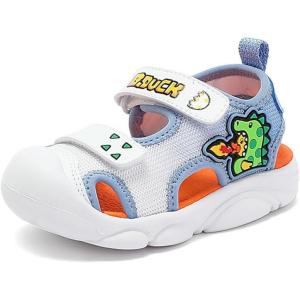 imageBDuck Dinosaur Sandals Toddler Boys Girls Shoes Lightweight AntiSlip Sneakers for KidsBlue