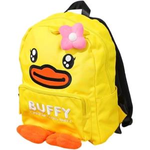 imageBDuck Kids Backpack for Boys Girls Preschool Bookbags 3D Cartoon Yellow Duck Daycare Toddler BagsBuffy