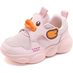 imageBDuck Toddler Shoes for Girl and Boy Comfortable ampamp Fashionable Kids Shoe Toddler Tennis Shoes Toddler Sneakers for ToddlerLittle KidLight Pink