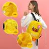 imageBDuck 10 Inch Mini Backpack Soft Plush Animal Kindergarten Mini Backpack Travel Bag Little For Toddler Boys and GirlsBuffy
