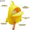 imageBDuck Plush Backpack Cute Duck Design with Zipper Shoulder Bag for Gifts Age 37 11quot h 01 White Duck04 Classic Duckbill