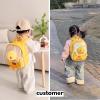 imageBDuck Plush Backpack Cute Duck Design with Zipper Shoulder Bag for Gifts Classic Duck01 Classic Yellow  Fixed Duck