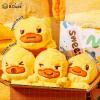 imageBDUCK Keychain Plush Pendant Stuffed Animal Cute Decorative Accessory Gift For Handbag Purse Backpack Car Keys01 Lying Duck