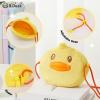 imageBDUCK Plush Purse Crossbody Bags Kawaii Handbag with Zipper Cute Duck Shoulder Bag Coin Wallet Toy Purse for Gifts3d Duckbill
