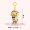 imageBDuck Plush Keychain Working Series Cute Duck Plush Pendant Fun Gen Z Office Figure Duck Gift for Humorous Friend Coworker Young Adults lndulgence DuckBubble Tea Duck