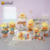 imageBDuck Plush Keychain Working Series Cute Duck Plush Pendant Fun Gen Z Office Figure Duck Gift for Humorous Friend Coworker Young Adults lndulgence DuckBubble Tea Duck