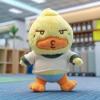 imageBDuck Plush Keychain Working Series Cute Duck Plush Pendant Fun Gen Z Office Figure Duck Gift for Humorous Friend Coworker Young Adults lndulgence DuckIndulgence Duck
