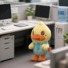 imageBDuck Plush Keychain Working Series Cute Duck Plush Pendant Fun Gen Z Office Figure Duck Gift for Humorous Friend Coworker Young Adults lndulgence DuckWorking Duck
