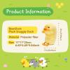 imageBDuck Posture Pal Plush Toy Cuddle Duck Cute Stuffed Animals Cozy Posture Support Buddy for Emotional Relaxation for Office Desk Family  98 inch