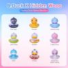 imageBDuck X Hidden Wooo Cute Floating Duck Series Collectible Blind Box Vinyl Figures Dopamine Holiday Theme 81 Secret Rare Style Desk Decor GiftSingle Box Random