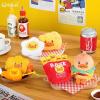 imageBDuck Yummy Series Plush Keychain Blind Box Multifuntional Bag Accessory Food Plush Fun Gift Idea