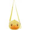 imageBDUCK Plush Purse Crossbody Bags Kawaii Handbag with Zipper Cute Duck Shoulder Bag Coin Wallet Toy Purse for Gifts2in1 Duck