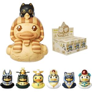 imageBDuck x British Museum Egyptian God Blind Box  Mystery Collectible Duck Figurines Series with Hidden Sphinx Random Design Action Figures Home Desk Decor Unique Gift for Collectors Single BoxBduck X Bastet Series