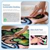 imageBDuck X POP Sunday Mini Random Mystery Rug Blind Box Carpet Cute Plush Accent Rug for Bedroom Dorm Desk Home Decor Gift 1 Random Style Shake Money Tree Series Single BoxShake Money Tree Rug Series