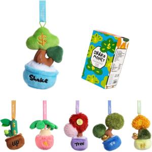 imageBDuck X POP Sunday Mini Random Mystery Rug Blind Box Carpet Cute Plush Accent Rug for Bedroom Dorm Desk Home Decor Gift 1 Random Style Shake Money Tree Series Single BoxShake Money Tree Pendent Series