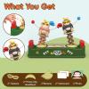 imageBDuck Game Board Games for Toddlers Jumping Ducks and Orangs Manual Boxing Toys for Kids 46 Handheld Educational Toys Family Games GorillaGorillas