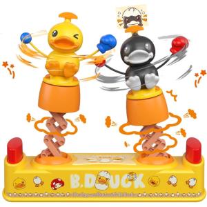 imageBDuck Game Board Games for Toddlers Jumping Ducks and Orangs Manual Boxing Toys for Kids 46 Handheld Educational Toys Family Games GorillaDucks
